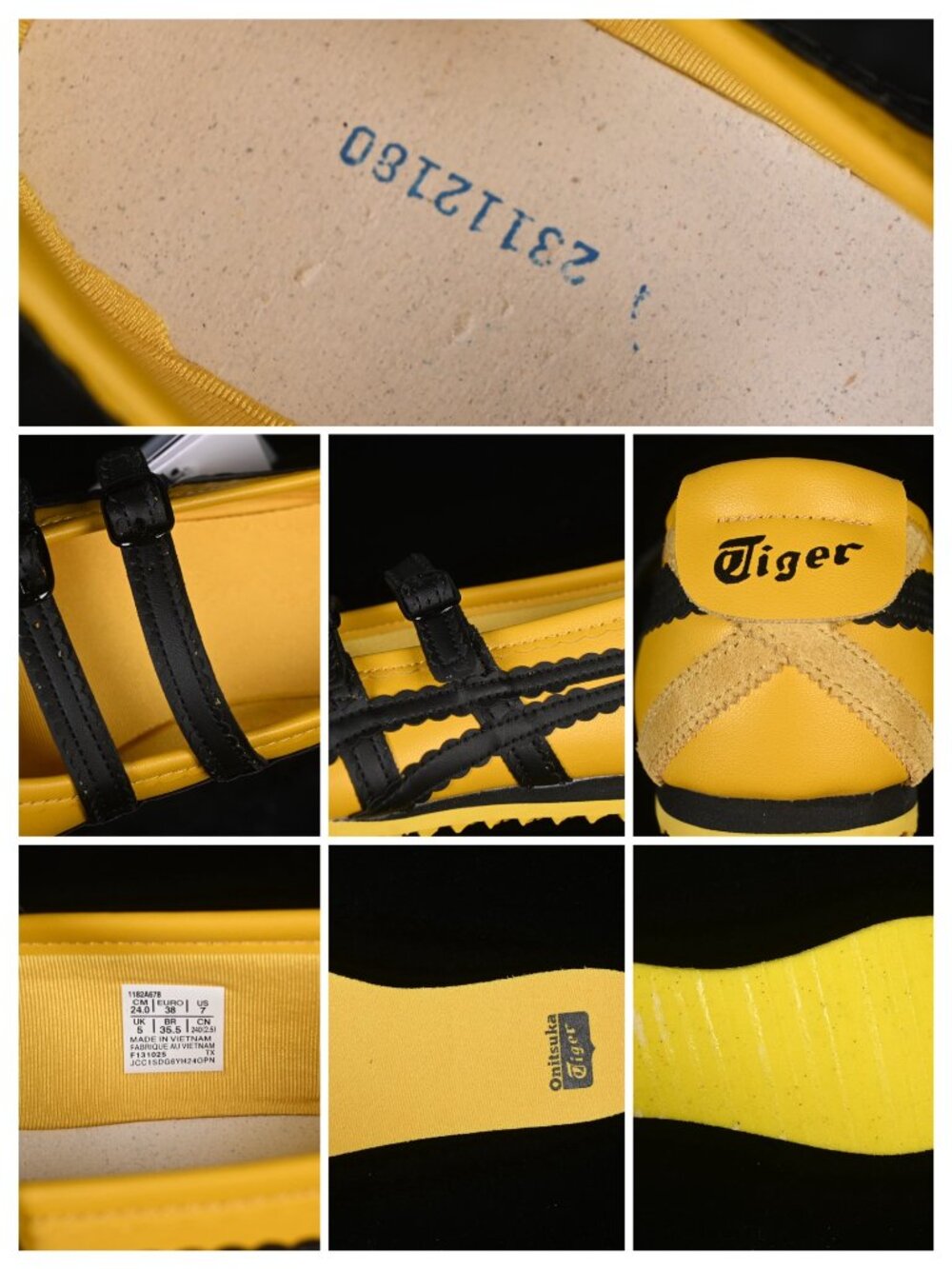 Onitsuka Tiger Mexico 66 Ballerina Yellow / Black 💛🖤 - Picture 8 of 9